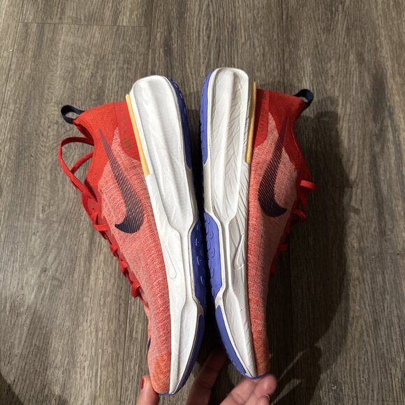 Nike ZoomX Invincible Run FK Men 11.5 Red Blue White Shoes DR2615-600